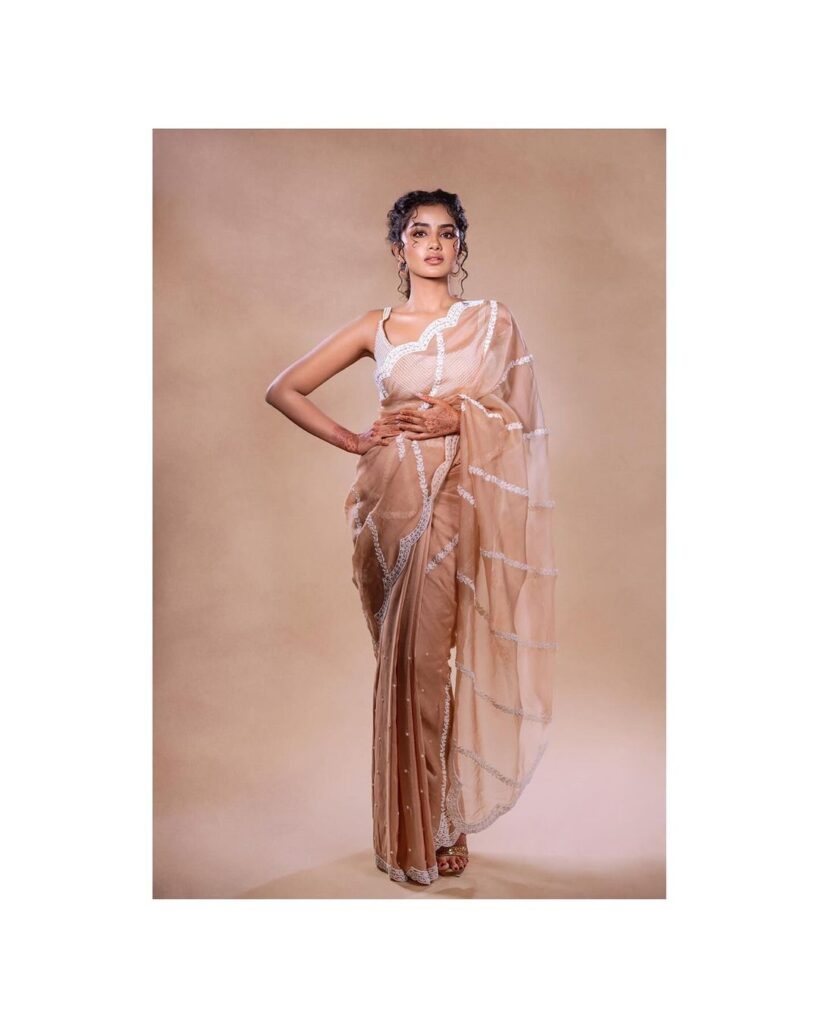 Anupama Parameswaran's Elegant Saree Looks 